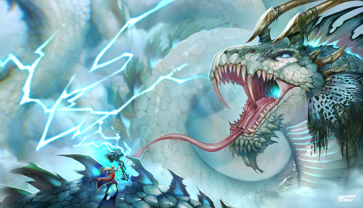 Jörmungandr - Original Concept Art